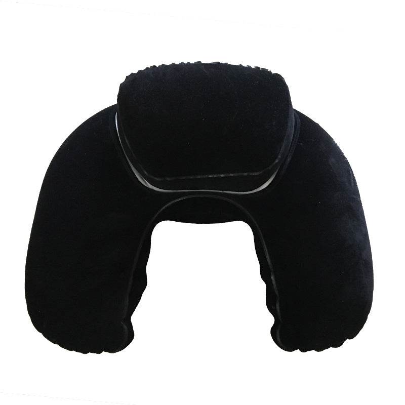 Inflatable Two-in-one Pillow Travel Three Pieces U-shape Pillow Inflatable Pillow Travel Pillow - Mubimart