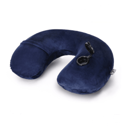 Inflatable U Shaped Pillow Travel Inflatable Pillow Car Neck Pillow Lunch Break Pillow Neck Pillow Portable - Mubimart