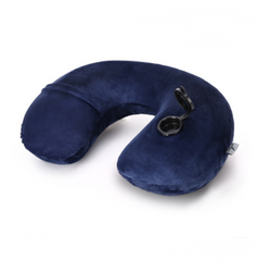 Inflatable U Shaped Pillow Travel Inflatable Pillow  Car Neck Pillow Lunch Break Pillow Neck Pillow Portable - Mubimart - Travel Pillow 