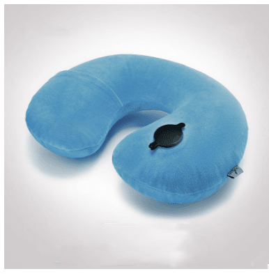 Inflatable U Shaped Pillow Travel Inflatable Pillow Car Neck Pillow Lunch Break Pillow Neck Pillow Portable - Mubimart