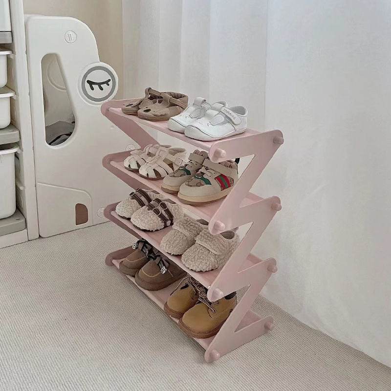 Inshe Children's Literary Baby Simple Shoe Rack - Mubimart