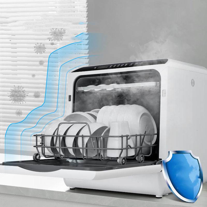 Installation Free Kitchen Dual-use Mini Dishwasher - Mubimart