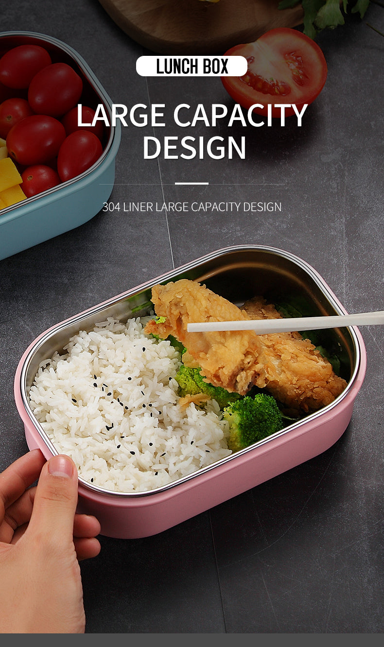 Insulated lunch box student lunch box - Mubimart -  