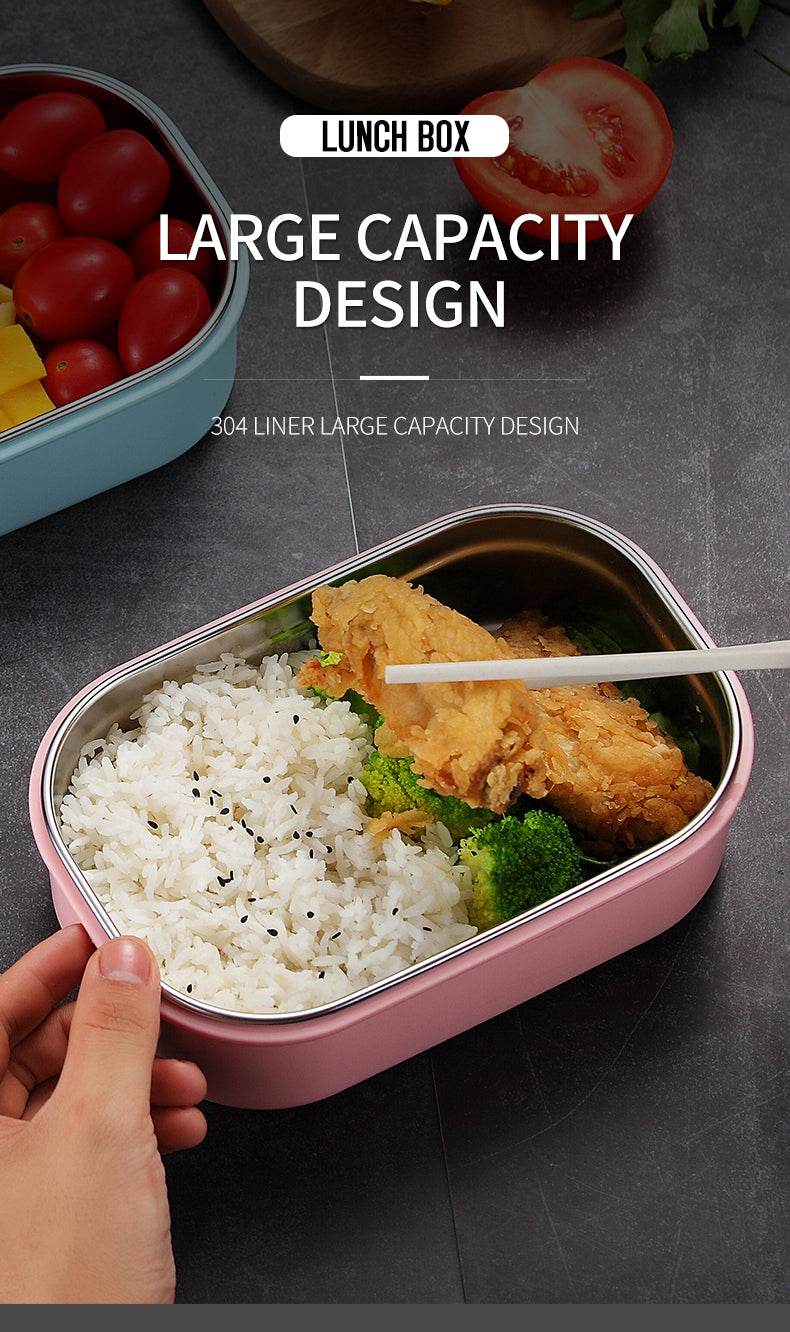 Insulated lunch box student lunch box - Mubimart