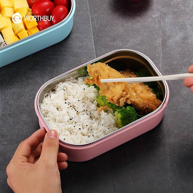 Insulated lunch box student lunch box - Mubimart