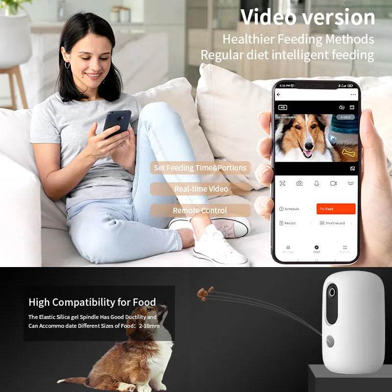 Intelligent Pet Automatic Quantitative Feeder - Mubimart