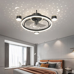 Intelligent Silent Ceiling Fan Lamp - Mubimart -  