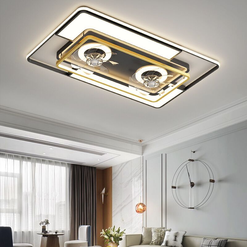 Intelligent Silent Living Room Bedroom Ceiling Fan - Mubimart - Ceiling Fans 