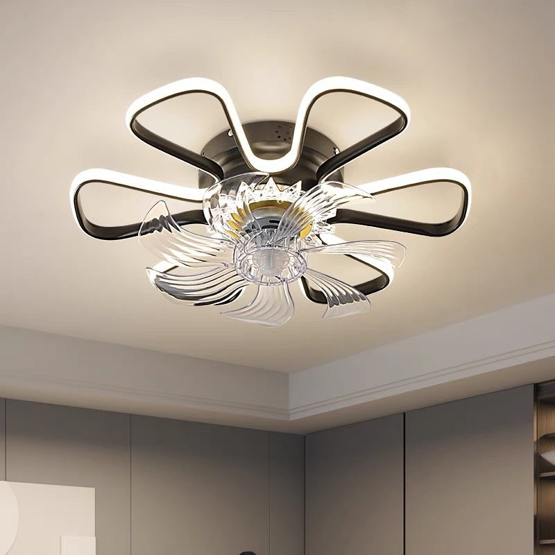 Intelligent Tmall Genie Voice Control Ceiling Fan Light - Mubimart -  