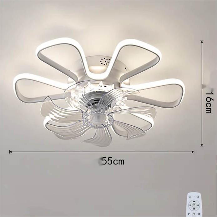 Intelligent Tmall Genie Voice Control Ceiling Fan Light - Mubimart -  