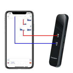 Intelligent Translator Bluetooth Multi Language Translation - Mubimart - Language Translation 