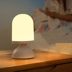 Intelligent Voice-controlled Voice Small Night Light USB Charging Pat Dimming - Mubimart -  