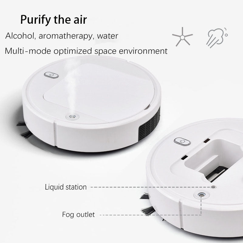 Intelligent humidifying sweeping robot - Mubimart -  