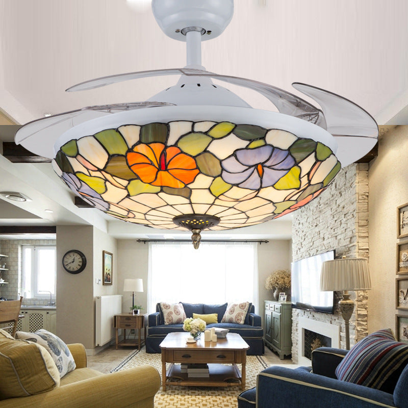 Invisible Ceiling Fan Lamp Living Room Dining Fan - Mubimart -  