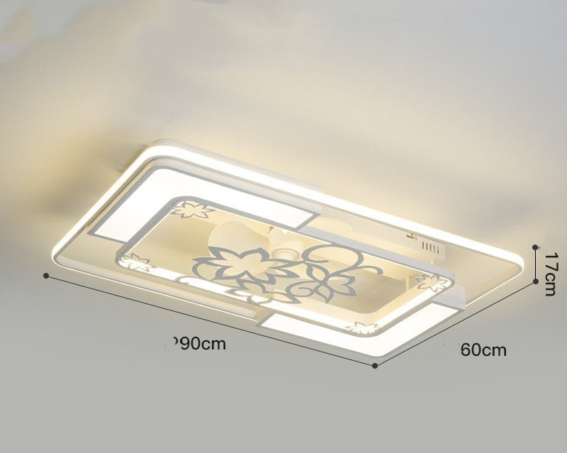 Invisible Electric Fan Lamp Ceiling Lamp - Mubimart -  