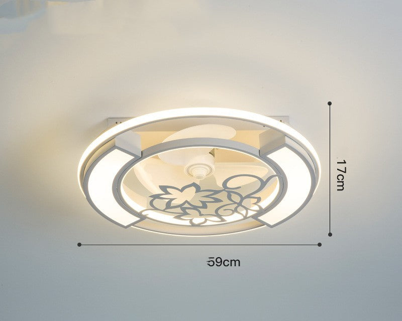 Invisible Electric Fan Lamp Ceiling Lamp - Mubimart -  