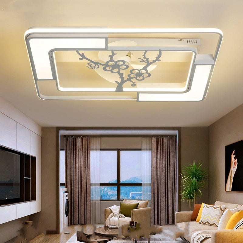 Invisible Electric Fan Lamp Ceiling Lamp - Mubimart - Ceiling Fans 