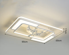 Invisible Electric Fan Lamp Ceiling Lamp - Mubimart -  