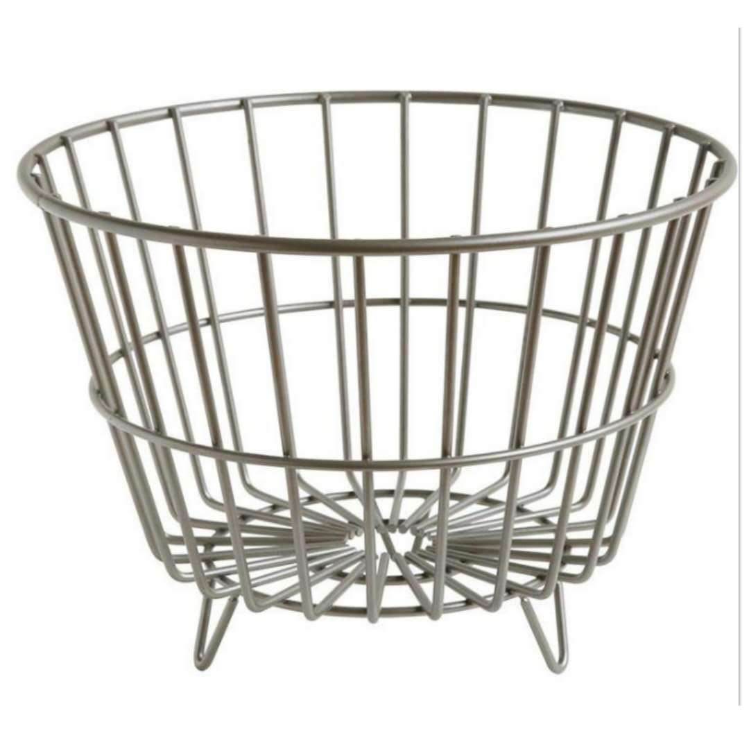 Iron Art Living Room Desktop Snack Sundries Storage Basket - Mubimart