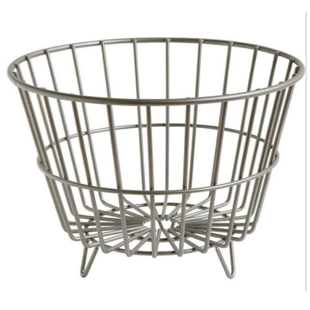 Iron Art Living Room Desktop Snack Sundries Storage Basket - Mubimart -  