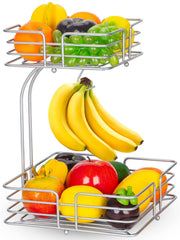 Iron Fruit Basket Kitchen Supplies Storage Convenient Disassembly - Mubimart -  