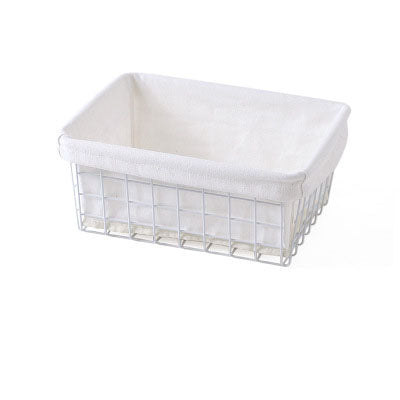 Iron Storage Basket Desktop Storage Basket - Mubimart -  