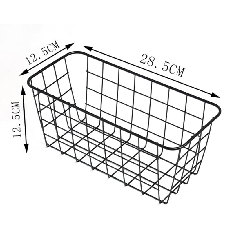 Iron storage basket - Mubimart -  