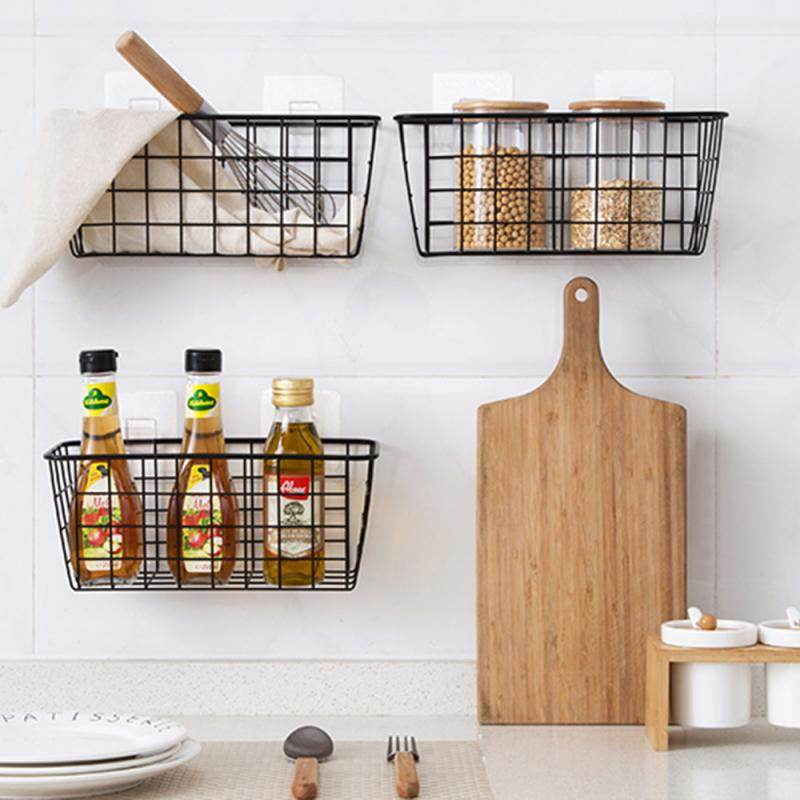 Iron storage basket - Mubimart