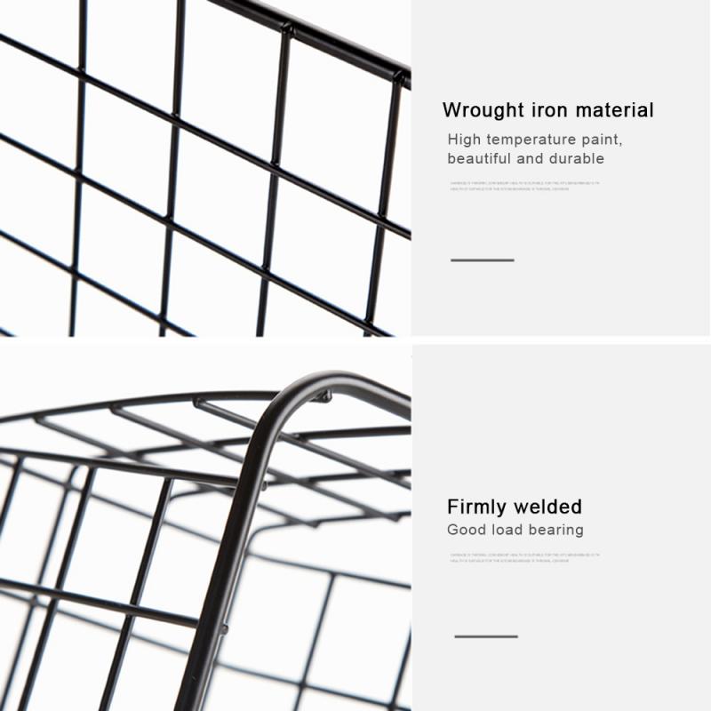 Iron storage basket - Mubimart -  