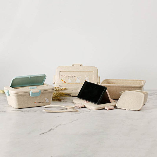 Japanese Bento Sushi Box Cutlery Set - Mubimart