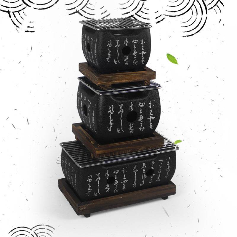 Japanese Cuisine, Charcoal Grill, Japanese Style Barbecue Grill, Alcohol Stove, Tea Brewing Stove - Mubimart