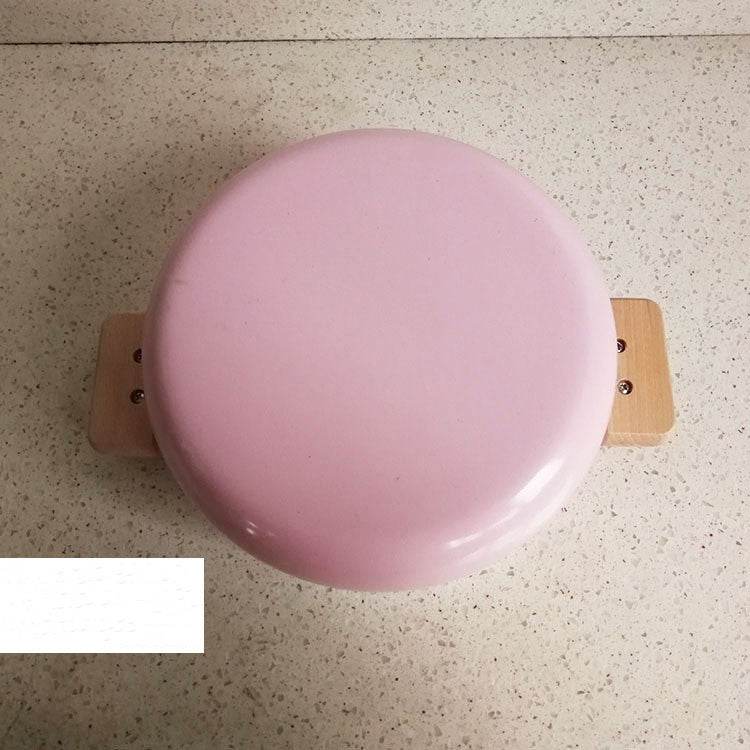 Japanese Enamel Soup Baby Food Supplement Milk Pot - Mubimart