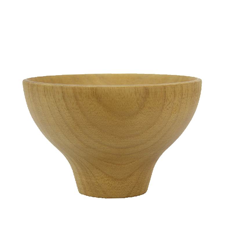 Japanese Jujube Wooden Bowl Wooden Rice Bowl Soup Bowl - Mubimart