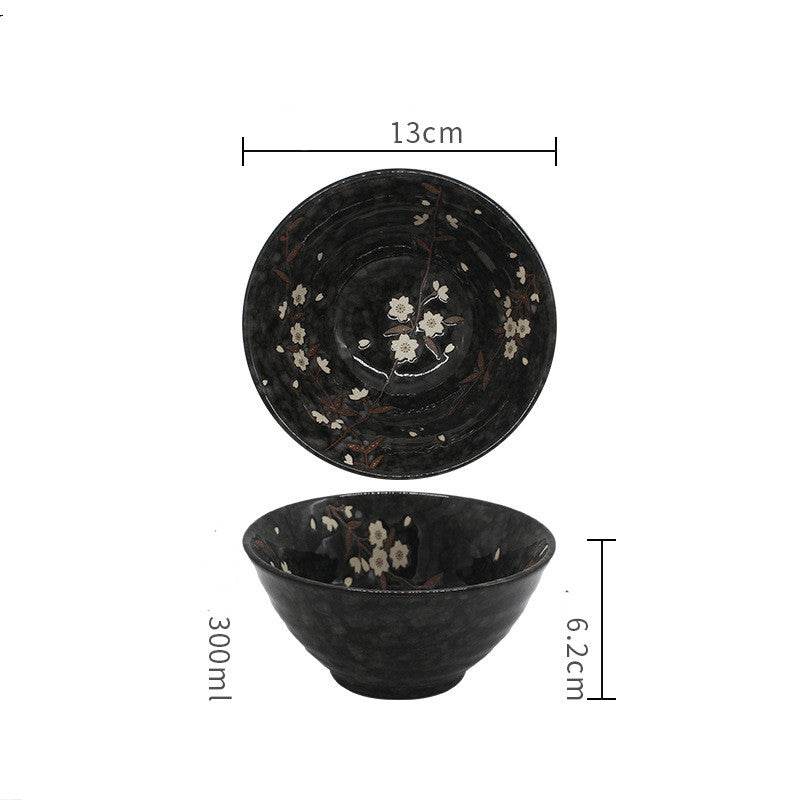 Japanese Small Bowl Single Ceramic Soup - Mubimart
