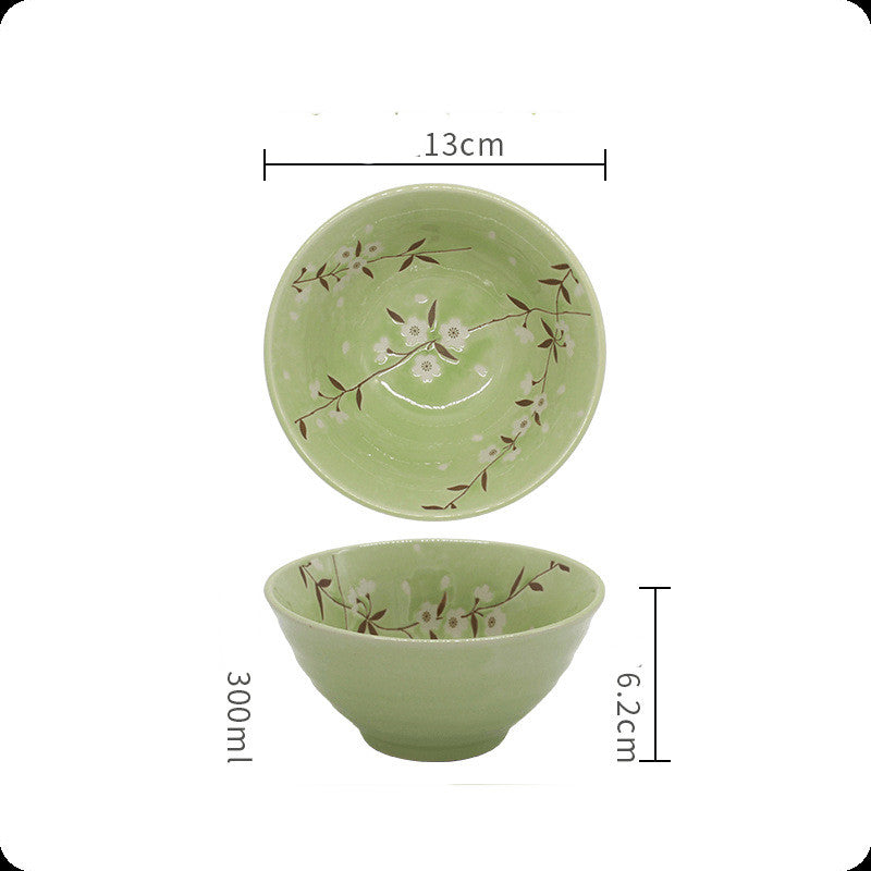 Japanese Small Bowl Single Ceramic Soup - Mubimart -  