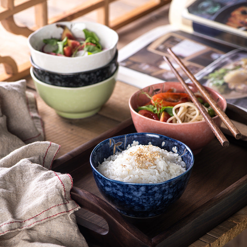 Japanese Small Bowl Single Ceramic Soup - Mubimart - Soup bowl 