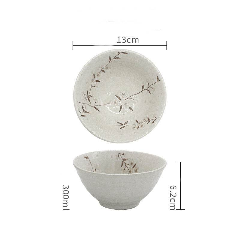Japanese Small Bowl Single Ceramic Soup - Mubimart
