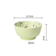 Japanese Small Bowl Single Ceramic Soup - Mubimart -  