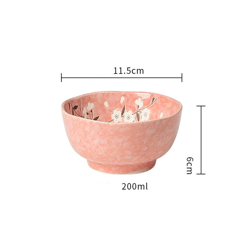 Japanese Small Bowl Single Ceramic Soup - Mubimart -  