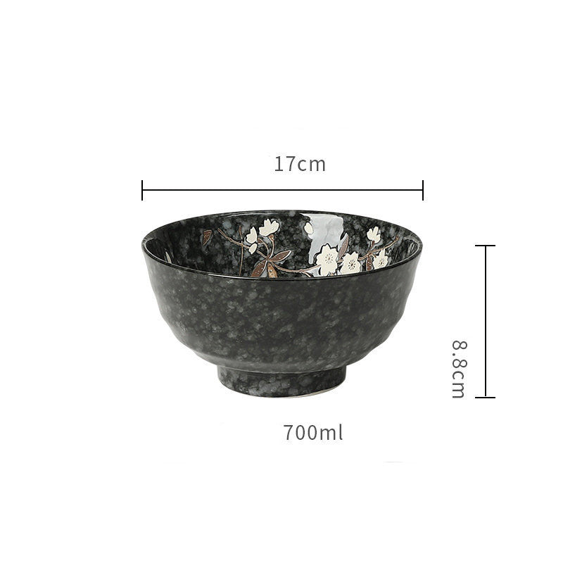 Japanese Small Bowl Single Ceramic Soup - Mubimart -  