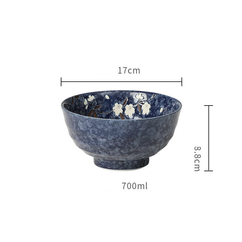 Japanese Small Bowl Single Ceramic Soup - Mubimart -  