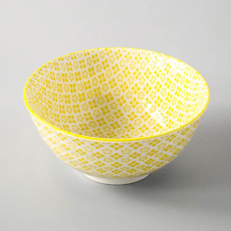 Japanese Style Ceramic Soup Bowl, Large Bowl, Instant Noodle Bowl, Ceramic Bowl For Soup, 8-Inch Household Noodle Soup Bowl, Ramen Bowl - Mubimart