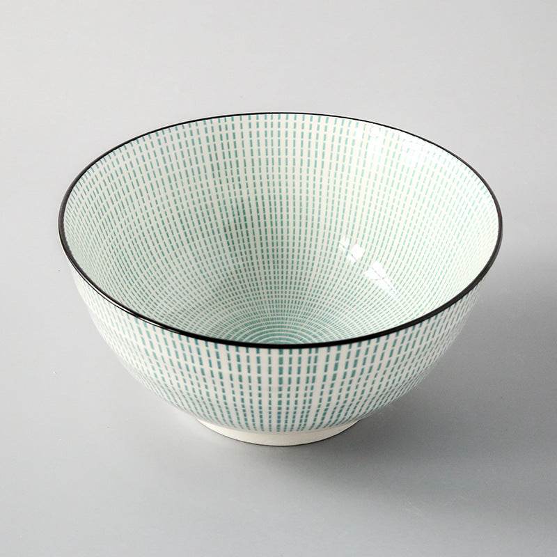 Japanese Style Ceramic Soup Bowl, Large Bowl, Instant Noodle Bowl, Ceramic Bowl For Soup, 8-Inch Household Noodle Soup Bowl, Ramen Bowl - Mubimart