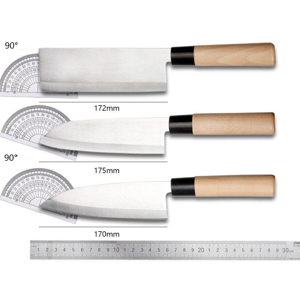 Japanese Style Chef's Knife Kitchen Knife Salmon Raw Knife Willow Blade Sashimi Knife - Mubimart