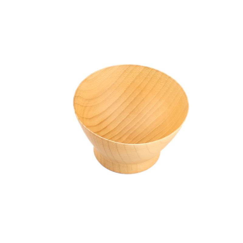 Japanese Style Horn Wooden Bowl Jujube Wood Tableware - Mubimart