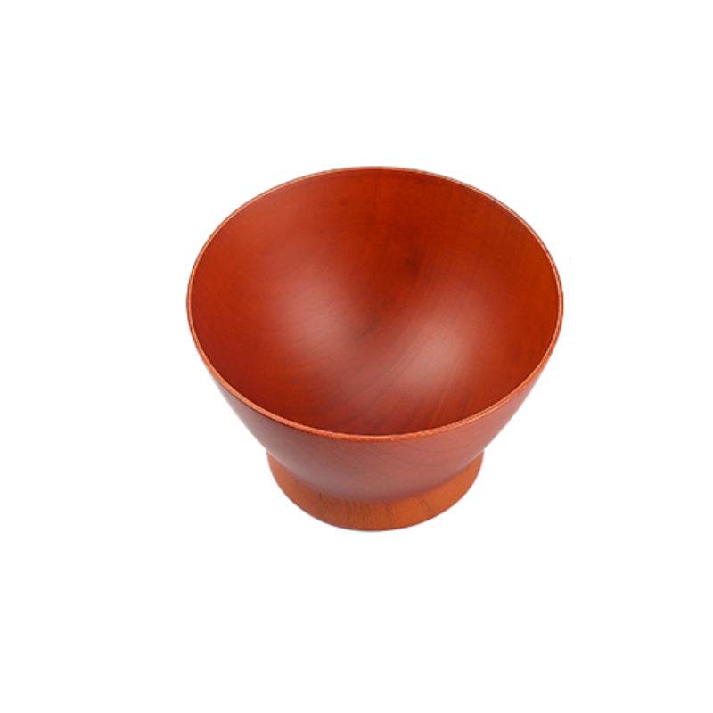 Japanese Style Horn Wooden Bowl Jujube Wood Tableware - Mubimart