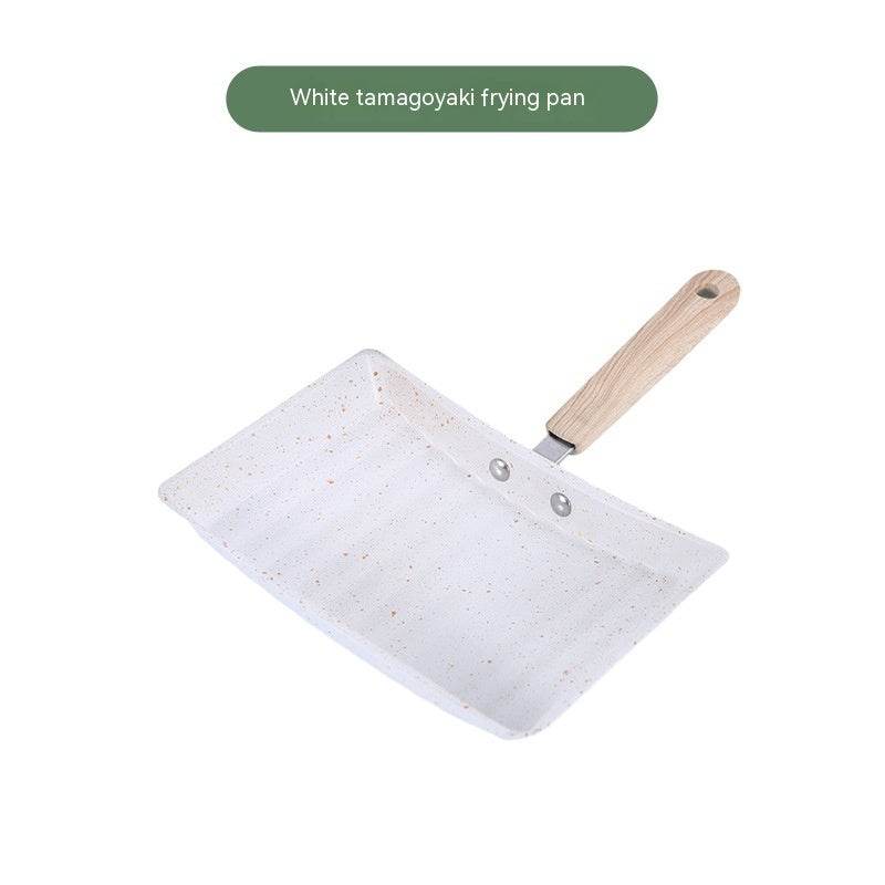 Japanese Style Household Non Stick Square Rice Stone Frying Pan - Mubimart