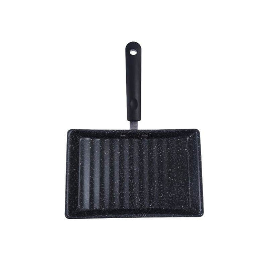 Japanese Style Household Non Stick Square Rice Stone Frying Pan - Mubimart