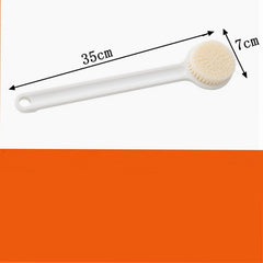 Japanese Style Long Handle Massage Brush Bathroom Scrub Bath Nylon Soft Hair - Mubimart -  