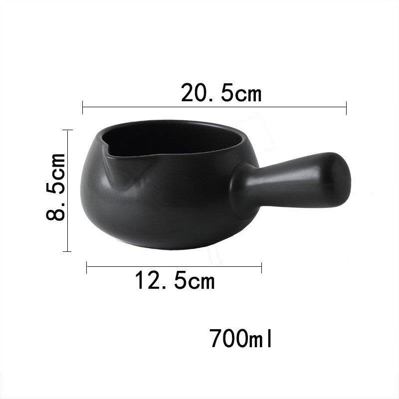 Japanese Style Milk Pot Ceramic Household Non Stick Pot - Mubimart